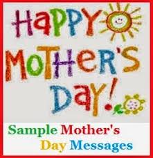 Giving birth is not required. Sample Messages And Wishes Happy Mother S Day Messages