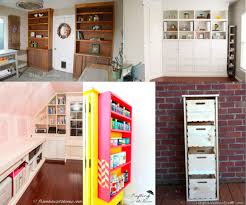 Thirty two glazed drawers over four large deep drawers, bronze drawer pulls and card holders. 30 Creative Craft Room Builds You Can Diy Pretty Handy Girl