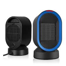 Coolast Small Space Heater Electric Personal Heaters For Office Ceramic Heaters With Tip Over Overheat Protection Oscillating Swing Portable 2 Seconds Heat Up F