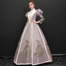 楽天市場 ロングドレス 演奏会ワンピース 大人 ピアノ 発表会 貴族 演奏会 袖付き 大きいサイズ お姫様 カラードレス 舞台衣装ステージドレス 中世di698ze フルグレース 美しいドレス ドレス ファッションアイデア