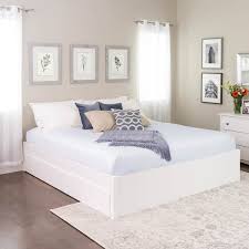 Overstock Com Online Shopping Bedding Furniture Electronics Jewelry Clothing More White Bed Frame White Platform Bed Bed With Drawers