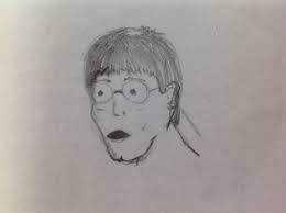 Let's draw with me harry potter portrait! Drawing Harry Potter 8 Steps Instructables