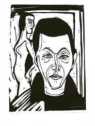 Man's Head. Self-portrait (1926) by Ernst Ludwig Kirchner