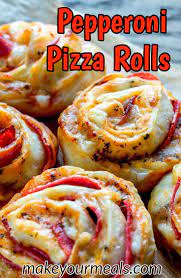 Homemade Pizza Rolls A Great Party Food Appetizer Or Snack Recipes Yummy Appetizers Food