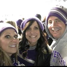 If we could be there cheering for our #B1GCats, we would. Maybe they can  hear me screaming from home! Northwestern Football Pat Fitzgerald Holly  Firfer