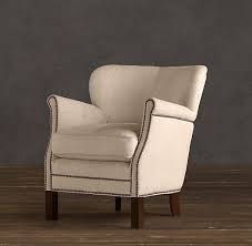 Professor S Chair With Nailheads Upholstered Chairs Small Chair For Bedroom Upholstered Swivel Chairs
