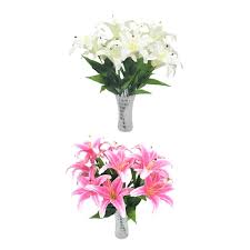 Artificial flowers are the perfect alternative to fresh flowers, especially with their real touch feel. Buy Seven Large Lily Simulation Lily Flower Pot Flower Artificial Flower At Affordable Prices Free Shipping Real Reviews With Photos Joom