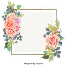 Beautiful Flowers And Leaves Painting The Border Flower Wreath Red Png Transparent Clipart Image And Psd File For Free Download Watercolor Flowers Flower Png Images Beautiful Flower Designs