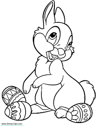 Cat colouring pages activity village. Thumper Easter Coloring Pages Free Image Download