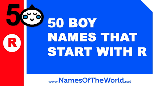 Below is the list of 100 popular baby boy names with meanings. 50 Boy Names That Start With R The Best Baby Names Www Namesoftheworld Net Video Dailymotion