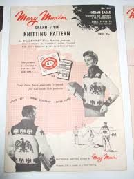 What kind of yarn is in eaglemoss knit and stitch kit? Mary Maxim Graph Style Sweater Coat Knitting Patterns Firetruck Lamb Golf Hunter Eagle Prices Us Incl Ship Us Ontario