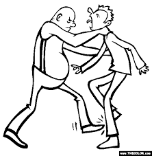 They develop imagination, teach a kid to be accurate and attentive. Shin Kicking Coloring Page Free Shin Kicking Online Coloring