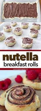 Who Says You Can T Have Nutella For Breakfast Here S An Easy Recipe To Make Stuffed Nutella Breakfast R Nutella Recipes Easy Nutella Recipes Nutella Raspberry