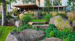 Balcony Foundation Stones Luxemburg Modern Garden Modern Balcony Garden Inspiration