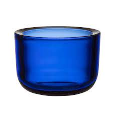 Amazon.com: Iittala Valcare 106663 Candle Holder, Ultramarine Blue : Home &  Kitchen