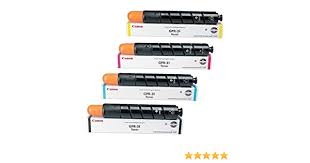 It provides an optimal user interface for your device. Amazon Com Canon Imagerunner Advance C5235 Toner Cartridge Set Oem Black Cyan Magenta Yellow Laser Printer Toner Cartridges Office Products