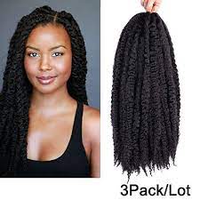 Black (15) red (13) blonde (2) purple (2) blue (1) Buy Carina 3 Bundles Afro Kinkys Curly Hair Extensions Long Afro Kinky Marley Twist Braiding Hair For Women And Girl 18 Inch 1b Online In Uae B079zmyv6s