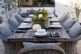 Teak And Wicker Furniture Dining Derevenskij Dvorik Vnutrennie Dvoriki Na Otkrytom Vozduhe Rotanga
