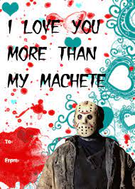 Bloodybrooklynn Cheesy Valentine Horror Movies Memes Vintage Valentines