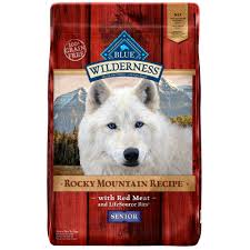 Organic dog food grain free dog food vegetarian & vegan dog food. Blue Buffalo Blue Wilderness Rocky Mountain Recipe Senior Red Meat Dinner Dry Dog Food 22 Lbs Petco