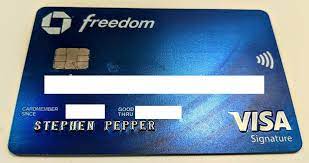 Check spelling or type a new query. Chase Freedom Card