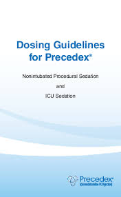 Pdf Dosing Guidelines For Precedex Nonintubated