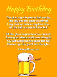 Funny Birthday Poems - Funny Birthday Messages