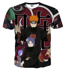 Naruto Akatsuki Evil Mercenary Ninja Group Print T Shirt Naruto Akatsuki Evil Mercenary Ninja Group Print Naruto T Shirt Naruto Shirts Naruto Clothing