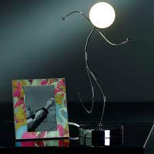 Maybe you would like to learn more about one of these? Bedside Table Lamp Football Ma8744 1c K Lighting Nickel Glass Original Design