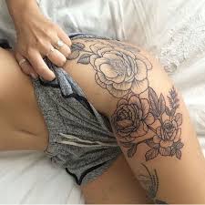 In addition to larger thigh tattoos, more feminine women also choose small tattoos on their upper thighs. 250 Amazing Rose Tattoo Designs With Meanings Ideas And Celebrities Body Art Guru