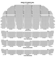 Methodical Radio City Music Hall Rockettes Seating Chart