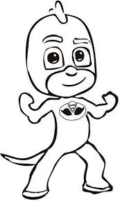 Solo tienes que seleccionar con el ratón el dibujo que te guste y lo descargas gratis, imprimir y ya estará listo para pintar y colorear. Pjmasks Heroes En Pijamas Para Colorear