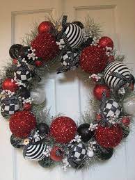 Shop for plaid christmas decor at bed bath & beyond. Red And Black Christmas Ornaments Pasteurinstituteindia Com