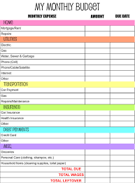 A more practical use case for dynamic storyboards in excel: Personal Monthly Budget Template Alectominerals