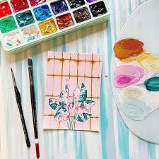 Did You Ask For Art Supplies This Christmas I Gifted Myself The Miyaarts Himi Gouache And Its Been Amazing For My P Gouache Art Himi Gouache Art Himi Gouache