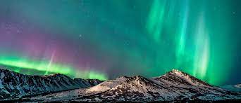 The night sky maps the stars above your special moment. Northern Lights In Alaska Aurora Borealis In Alaska Alaskatravel Com