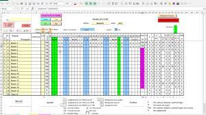 Conform acestora, un salariat poate lucra. Program Lucru Grafic Lucru Lunar Plan De Lucru Pontaj Tura 12 24 Sau 8 Ore Zilnici Excel Youtube