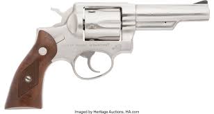 It has a 1.875 barrel and matte black finish. Ruger Police Service Six Cal 38 Spl 160 81178 Military Lot 52947 Heritage Auctions