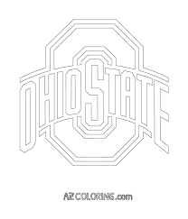 Download Or Print This Amazing Coloring Page Ohio State Buckeyes Coloring Page Ohio State Logo Football Coloring Pages Ohio State Crafts