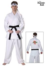 The Karate Kid Daniel Larusso Uniform Costume Karate Kid Costumes Tv Store Online Karate Kid Costume Mens Halloween Costumes Karate Kid
