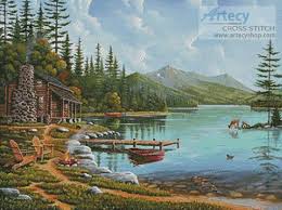 Simple cross stitch house patterns. Artecy Cross Stitch Simple Living Cross Stitch Pattern To Print Online