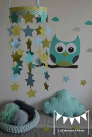 Une chambre de bébé originale. Linge De Lit Bebe Articles Textile Et Decoration Chambre Enfant Turquoise Vert Anis Gris Etoiles Decoration Chambre Enfant Chambre Enfant Deco Chambre Garcon