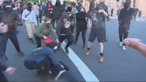 Find professional group fight videos and stock footage available for license in film, television, advertising and corporate uses. Large Fight Between Patriot Prayer Antifa Breaks Out On May Day In Ne Portland Kgw Com