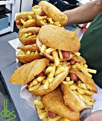 Hot dog fritto con wurstel, patatine, ketchup e maionese €3,00 126. Panino Fritto Wurstel E Dib S Rosticceria E Paninoteca Facebook