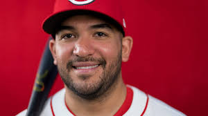Cincinnati Reds catcher Jose Trevino exited a game after being hit