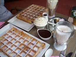 Lizzies Wafels Le Meilleur Chocolat Chaud De Bruges Bruges Belgique Bruges