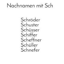List of surnames starting with the letters sch. 54 Surnames Ideen Namen Nachnamen Buch Schreiben
