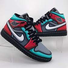 Print the princess peach pattern on this nike dunks princess peach dunks. Nike Air Jordan 1 Cartoon The Custom Movement In 2021 Swag Shoes Nike Air Shoes Mens Nike Shoes