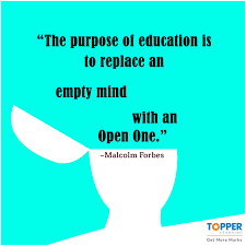Good Morning Malcolmforbes Quotes Education Online Learning Education Learning