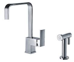 modern kitchen faucet with side spray